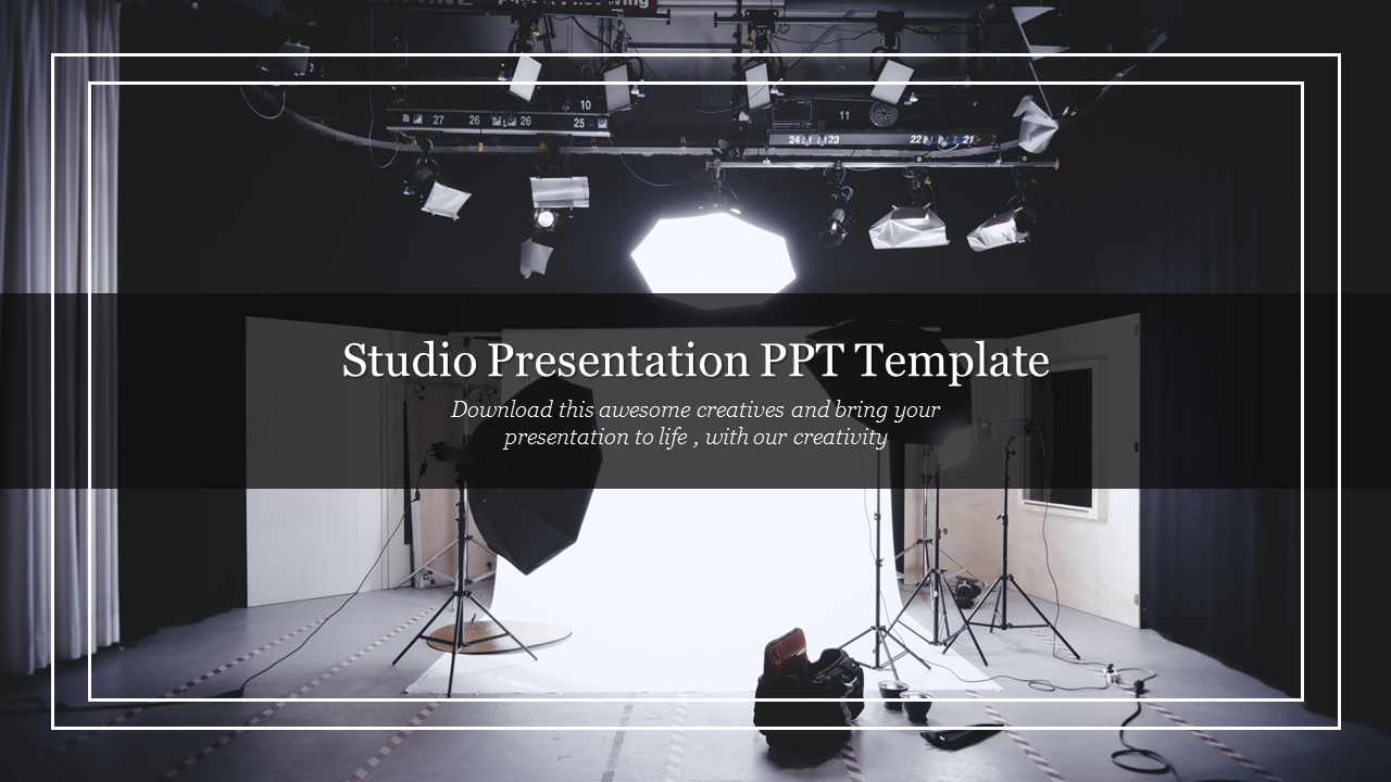 Studio Presentation PPT Template